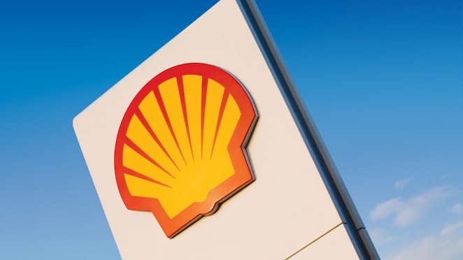 Na imagem, vemos a logo da Shell.