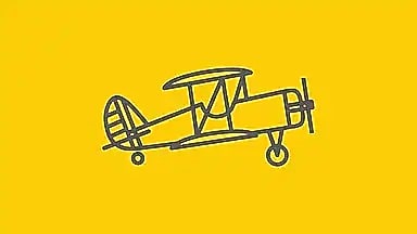 Ícone de aeronave com motor a pistão