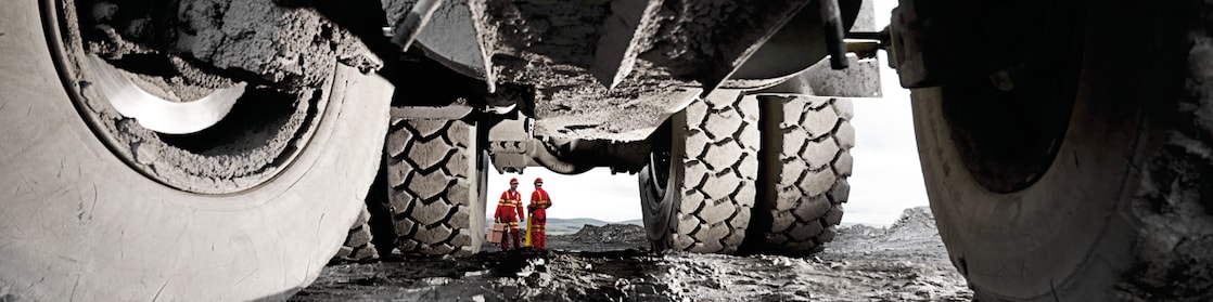 Lubrificantes Shell para mineração