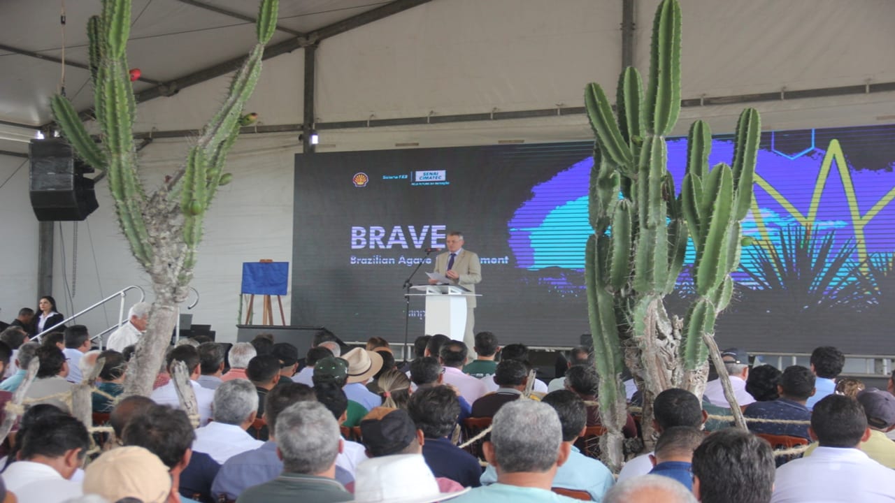 Foto da inauguração do projeto.