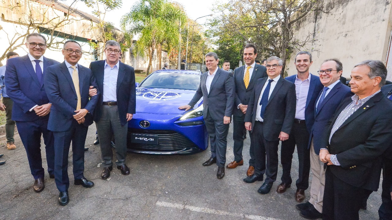 Foto da inauguração do projeto.