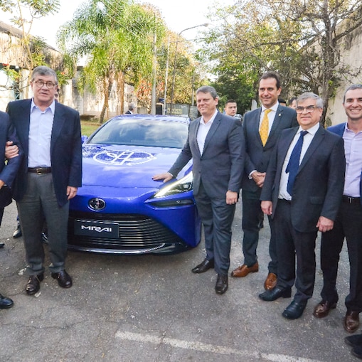 Foto da inauguração do projeto.