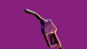 Ilustração de bico de bomba de abastecimento