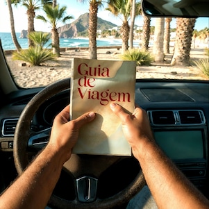 Reading in Beach