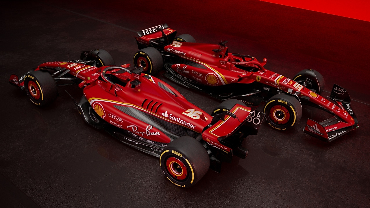 Carros da Scuderia Ferrari