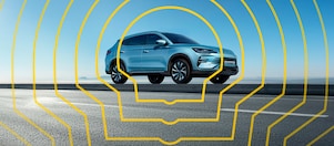 Carro andando na estrada