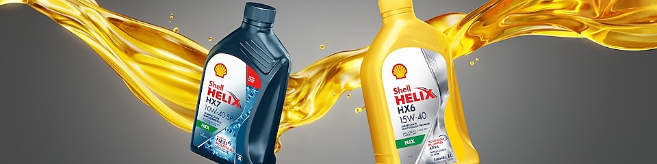 Shell Helix Linha De Lubrificantes Semissintéticos