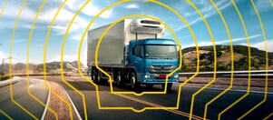 Caminhão na estrada