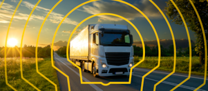 Caminhão na estrada