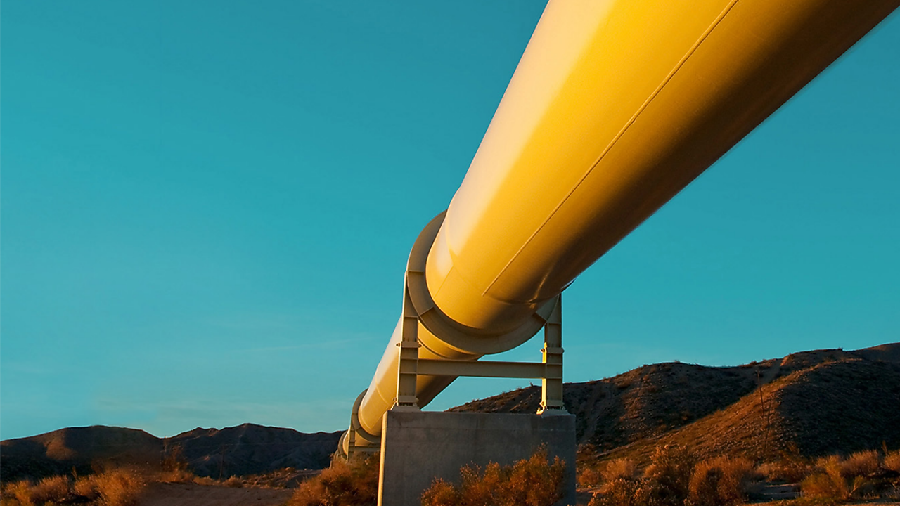 Duto de gás natural