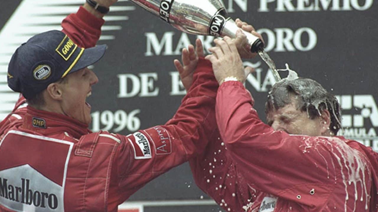 Depois de 20 anos de hiato na parceria de Shell e Scuderia Ferrari, a aliança voltou mais forte que nunca, com Michael Schumacher chegando ao pódio.