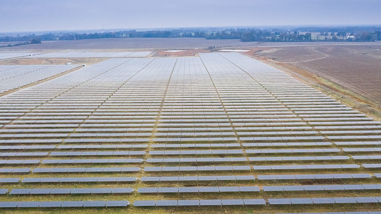 Fazenda de energia solar