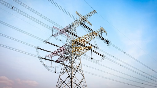 Torre de transmissão elétrica 